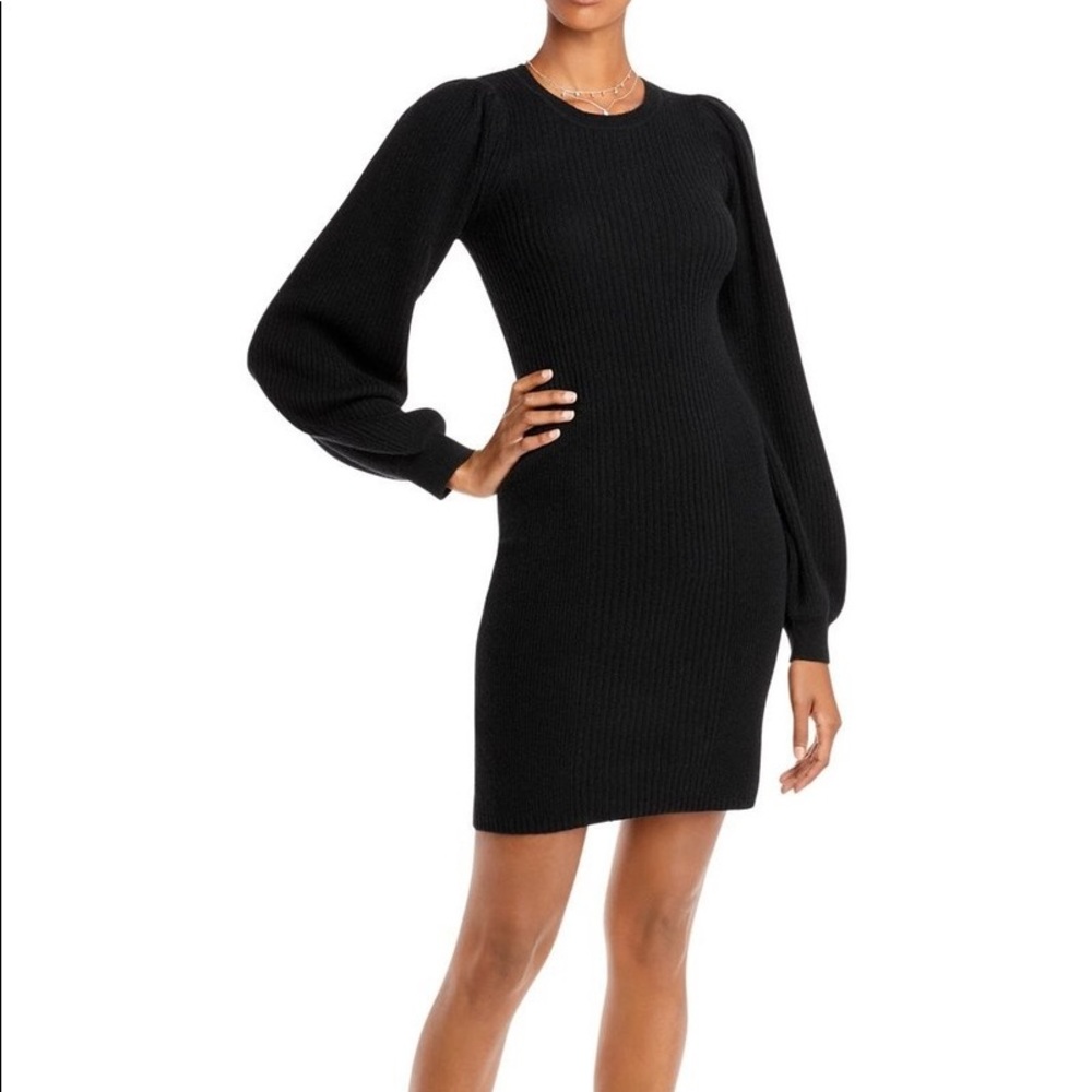 NWT AQUA Cashmere Sweater Dress